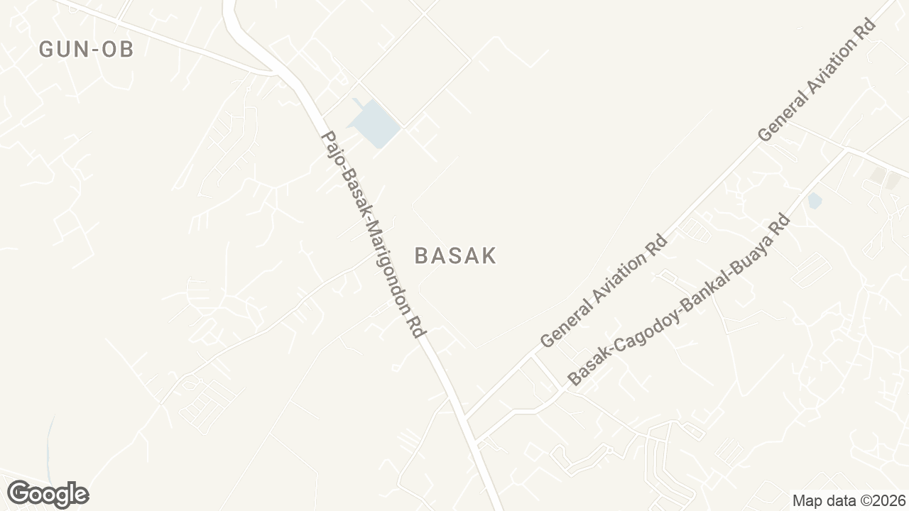 Map of Basak, Lapu-Lapu, Cebu, Philippines, Lapu-Lapu City