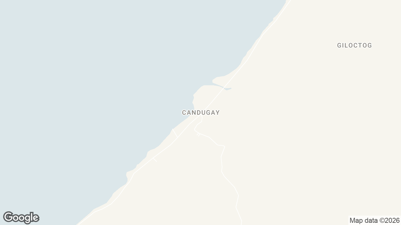 Map of Canduguy Barili Cebu
