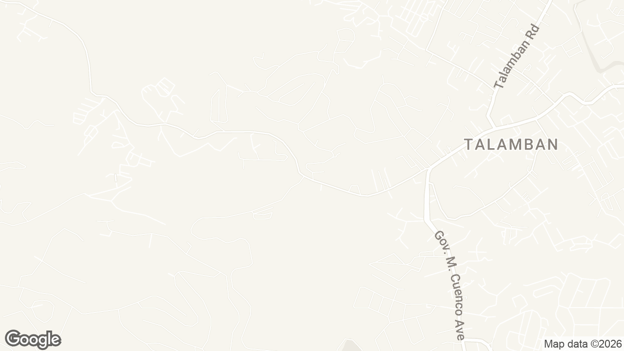Map of Ridgedale Subdivision, Talamban, Cebu City, Cebu, Philippines