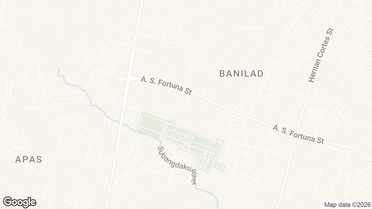 Map of The Midpoint Residences, Ines Ouano Road, Mandaue City, Cebu, Philippines