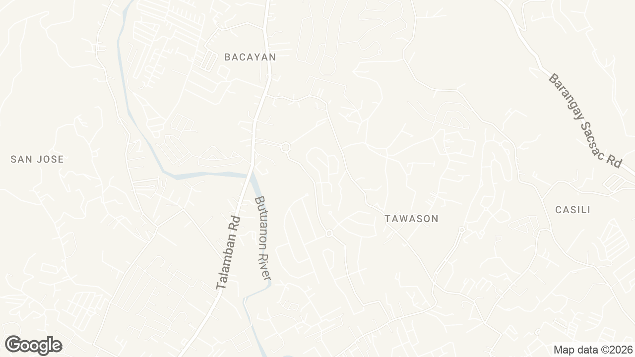 Map of Pristina North Residences, Talamban, Cebu City, Cebu, Philippines