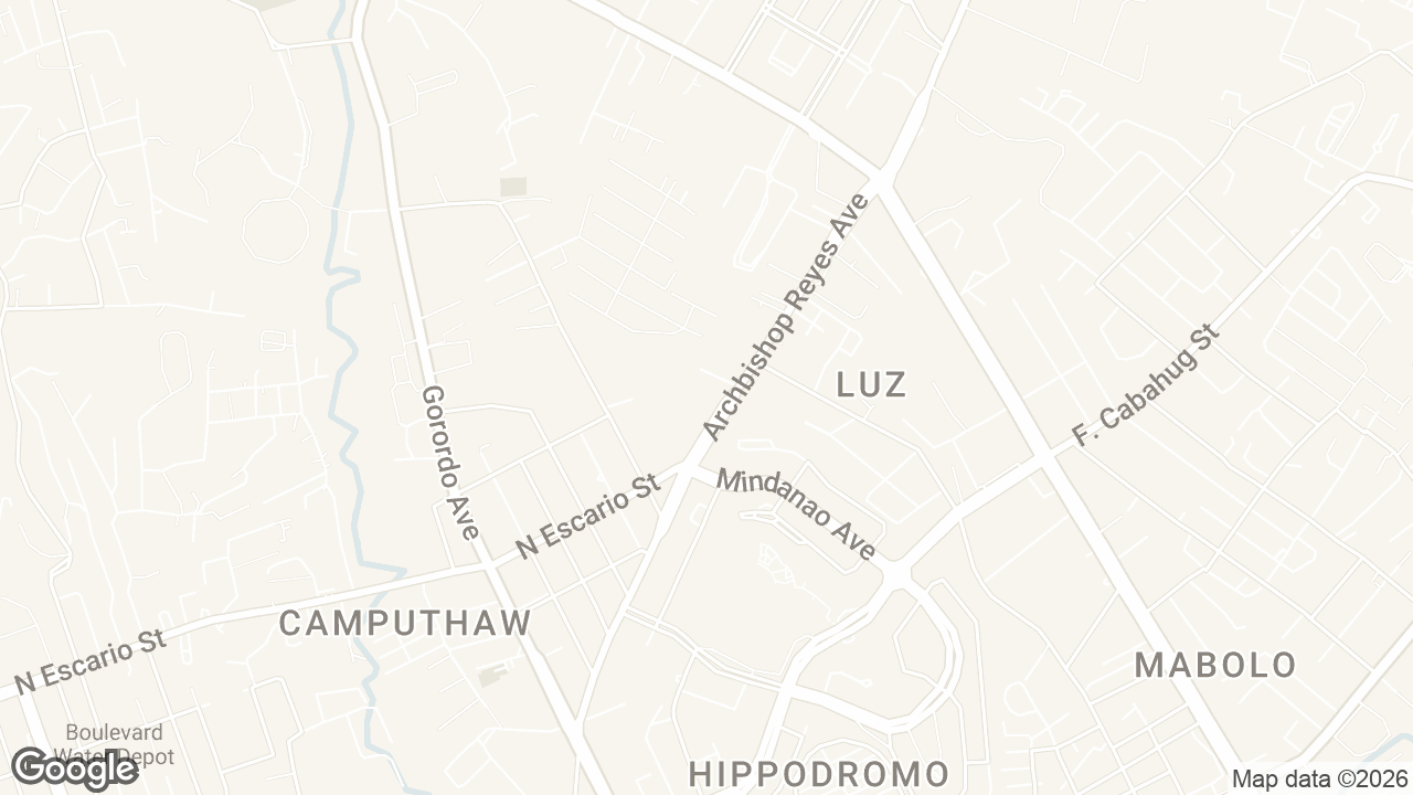 Map of 1Nito Tower, Archbishop Reyes Avenue, Cebu City, Cebu, Philippines