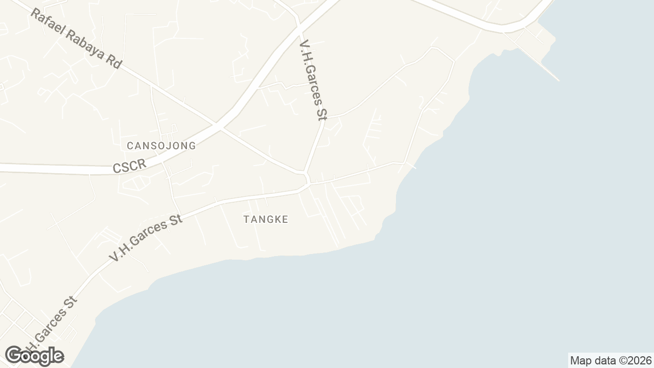 Map of Brgy Tangke Talisay, Talisay City