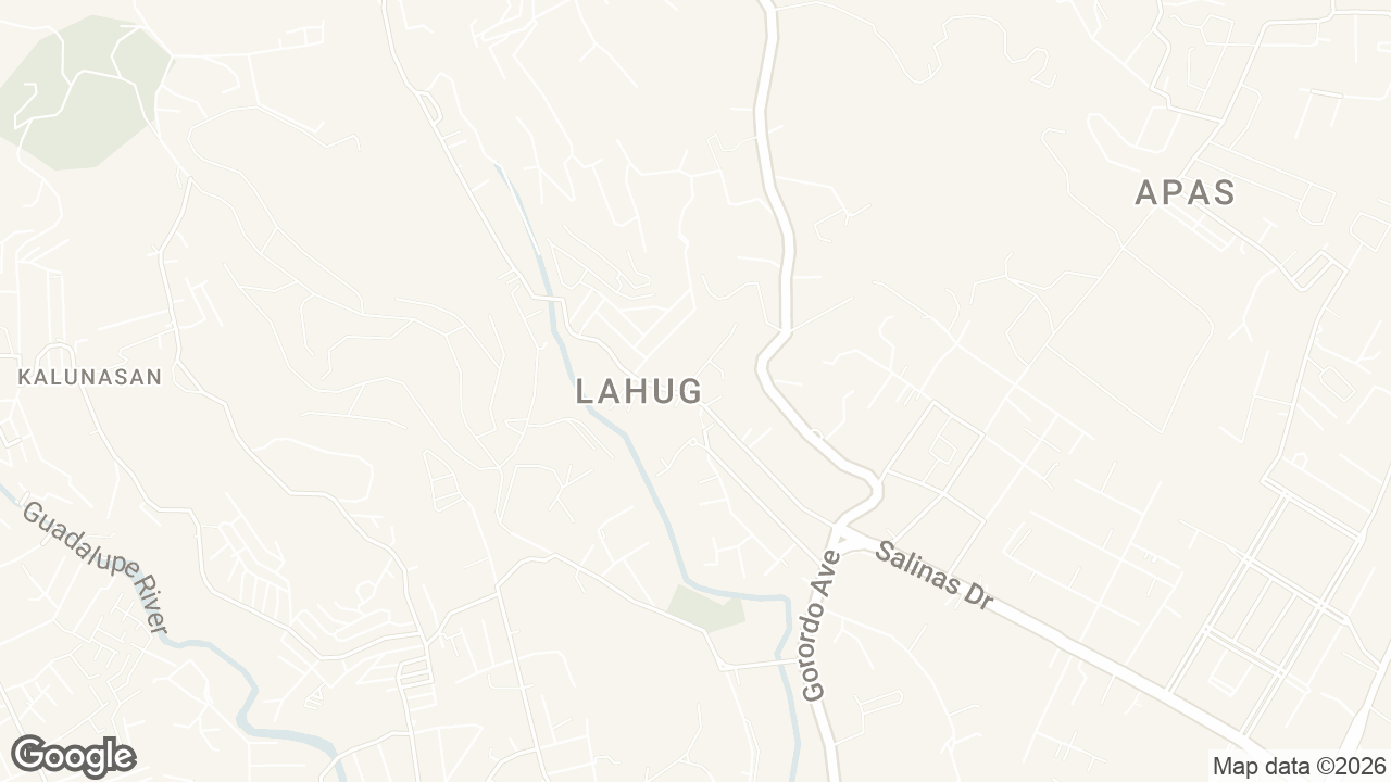 Map of Mivesa Garden Residences Lahug Cebu city