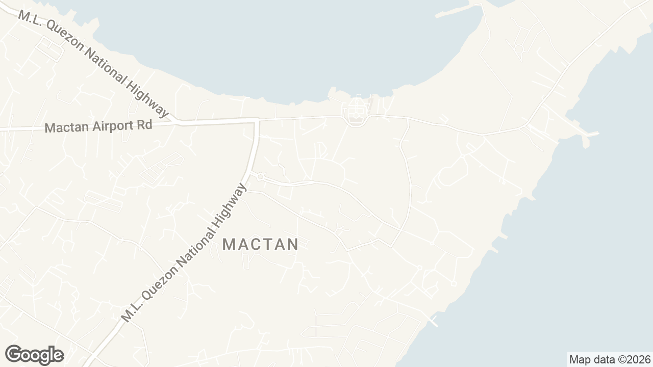 Map of 8th Newtown Boulevard Mactan Lapu-lapu City