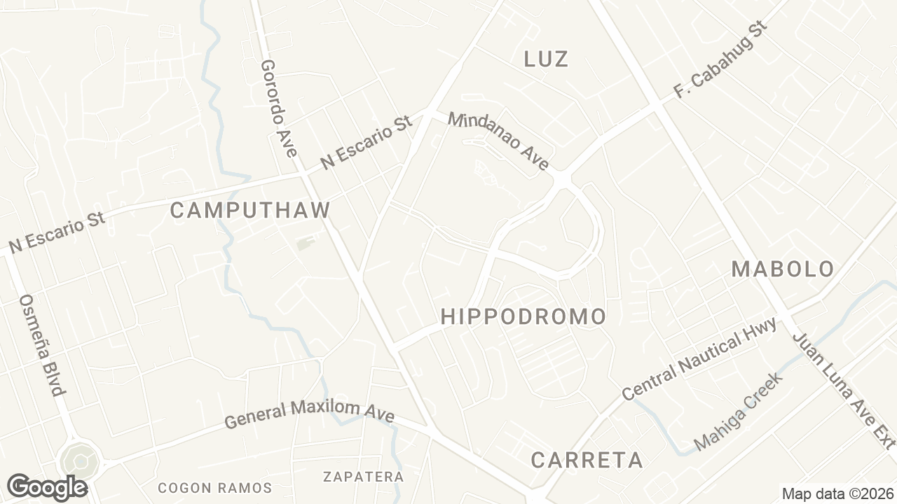 Map of Avalon Condominium, Cebu City, Cebu, Philippines