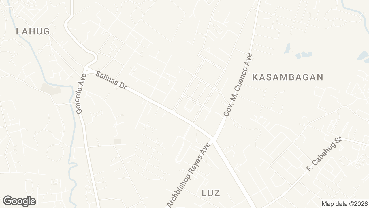 Map of Calyx Centre - IT Park, West Geonzon Street, Cebu City, Cebu, Philippines