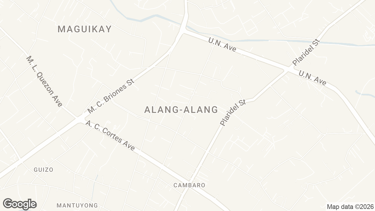 Map of Marciano Quizon, Mandaue, Cebu, Philippines, Mandaue City