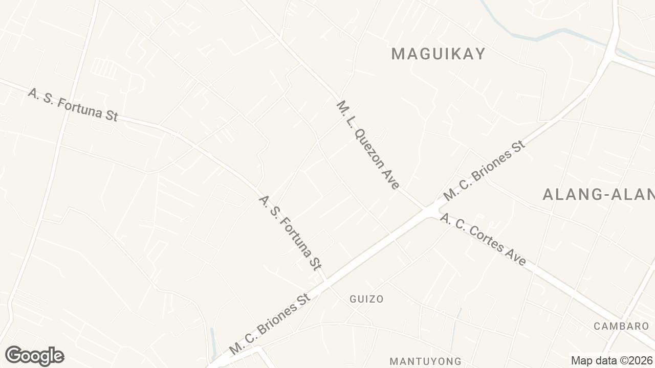 Map of JTower Residences, L. Jayme St, Bakilid, Mandaue, Cebu, Philippines, Mandaue City