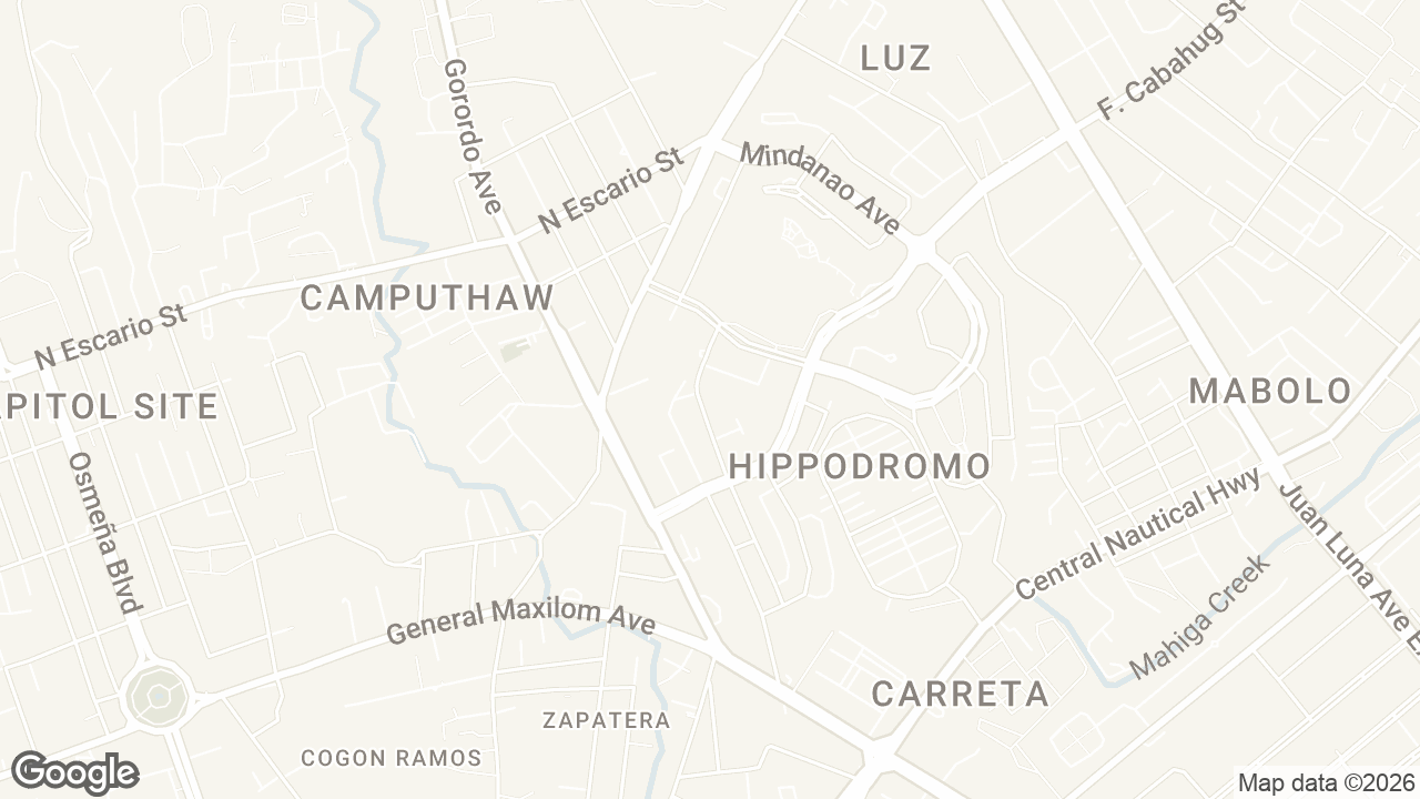 Map of Solinea Tower 3 (Lazuli), Bantayan Rd, Cebu City, Cebu, Philippines