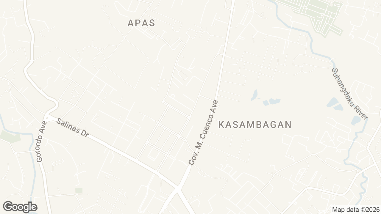 Map of 38 Park Avenue, JM del Mar, Cebu IT Park, India St, Brgy. Apas, Cebu City, Cebu, Philippines