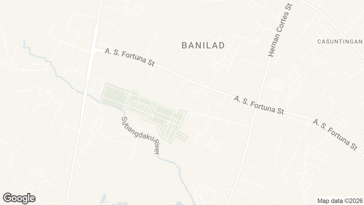 Map of Urban Deca Homes Banilad - Tower 3, Orel, Mandaue, Cebu, Philippines, Cebu City