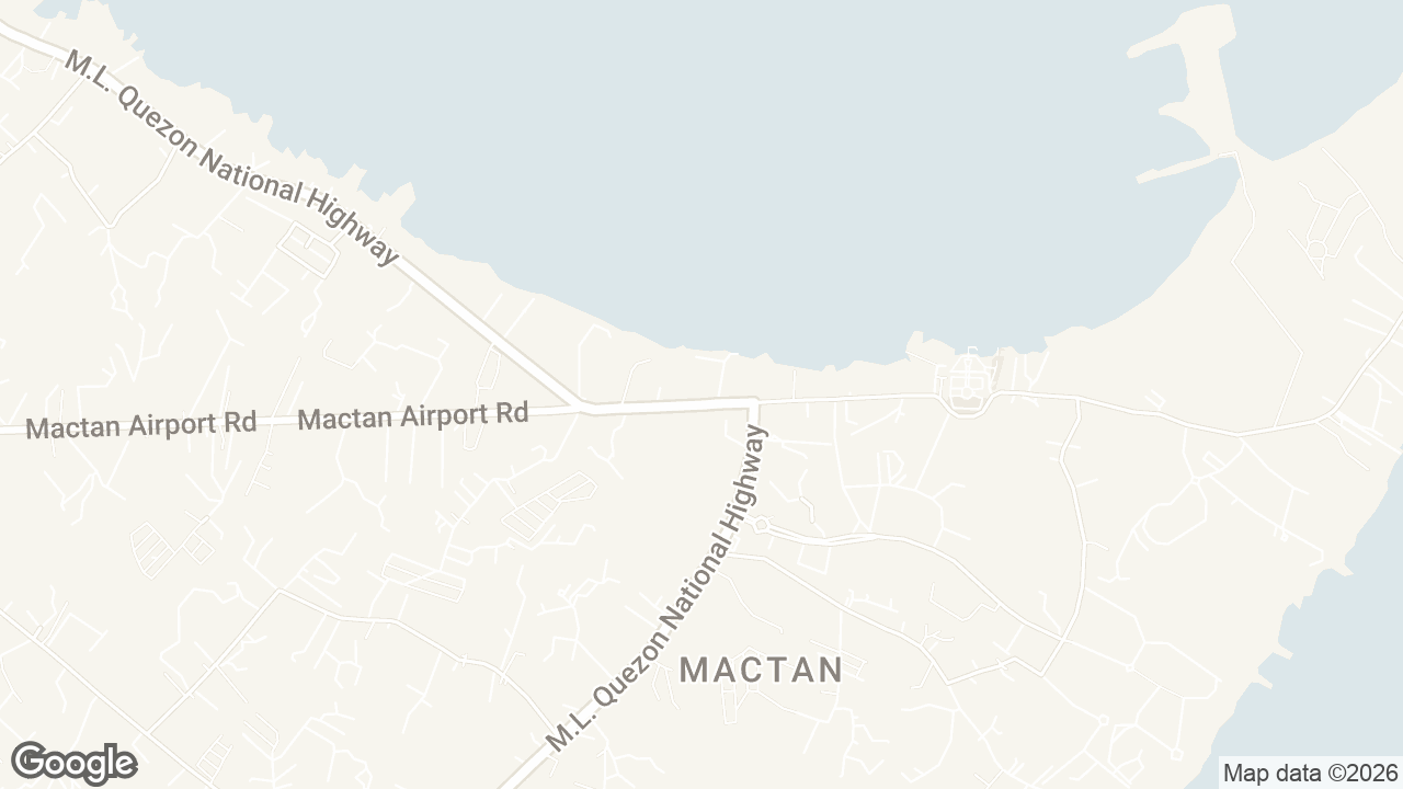 Map of Mangrove Place and Residences, M.L. Quezon National Highway, Lapu-Lapu, Cebu, Philippines, Lapu-Lapu City
