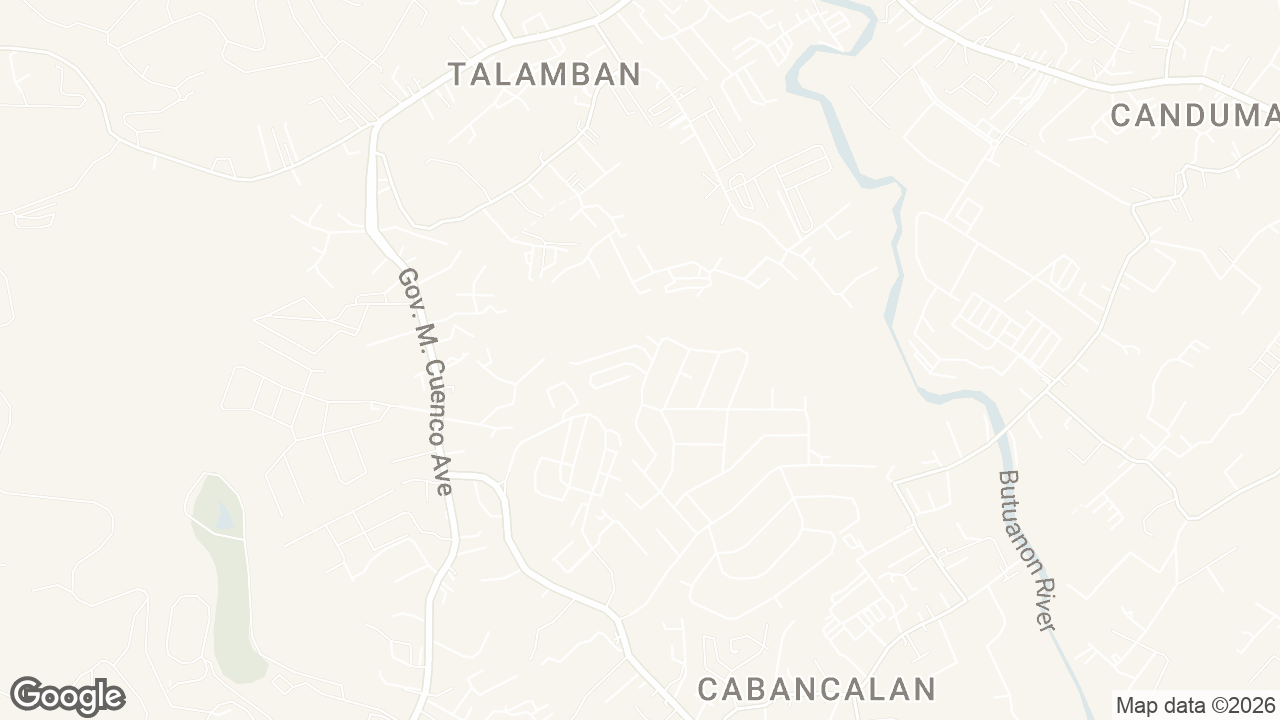 Map of NORTH TOWN RESIDENCES, Champaca St, Cebu City, Cebu, Philippines