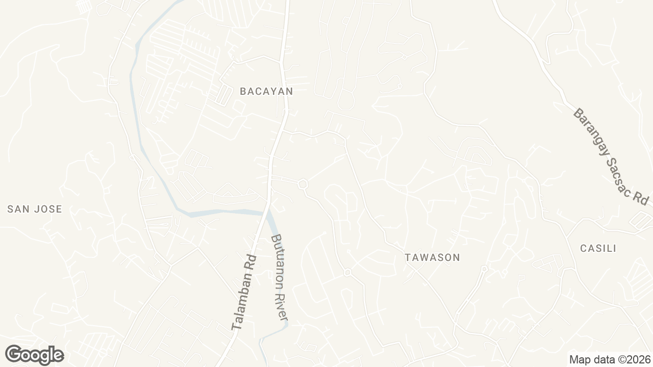 Map of Pristina North Residences, Madrid Street, Cebu City, Cebu, Philippines