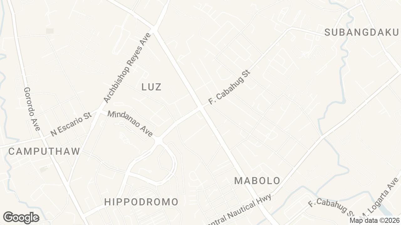 Map of Taft East Gate Cebu City Condominium, Cardinal Rosales Avenue, Cebu City, Cebu, Philippines