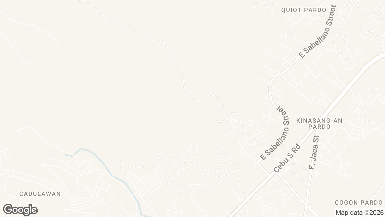 Map of Alta Vista Golf & Country Club, Pardo Hills, Cebu City, Cebu, Philippines
