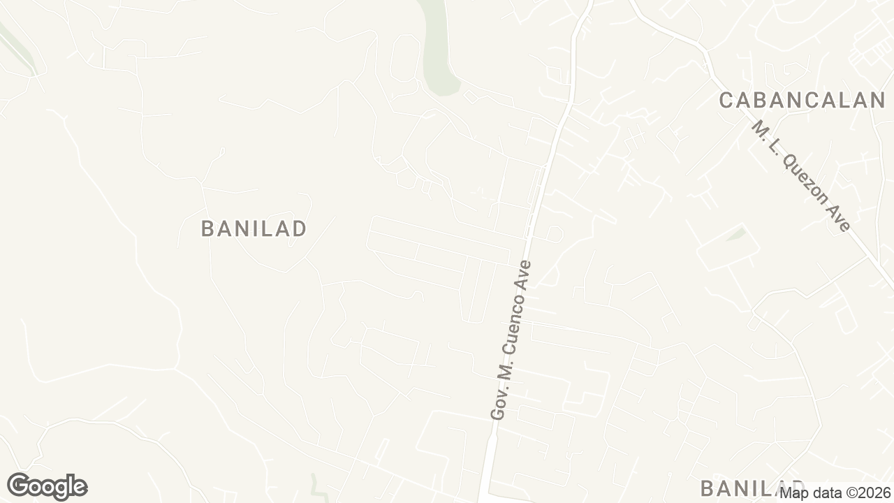 Map of Doña Rita Village, Cebu City, Cebu, Philippines