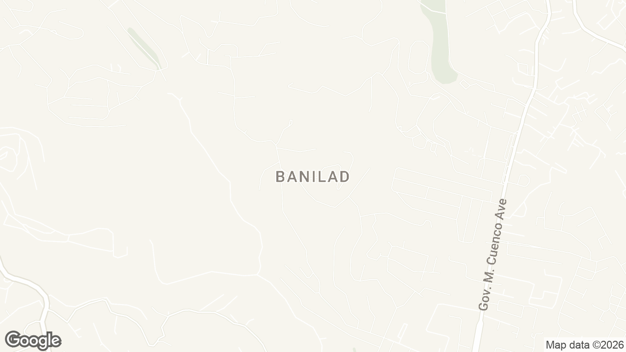 Map of Banilad, Cebu City, Cebu, Philippines