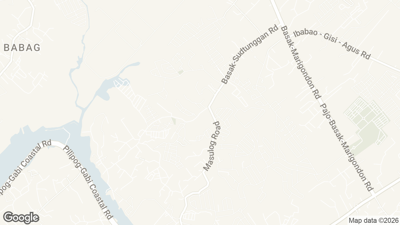 Map of Basak-Sudtunggan Road, Lapu-Lapu, Cebu, Philippines, Lapu-Lapu City