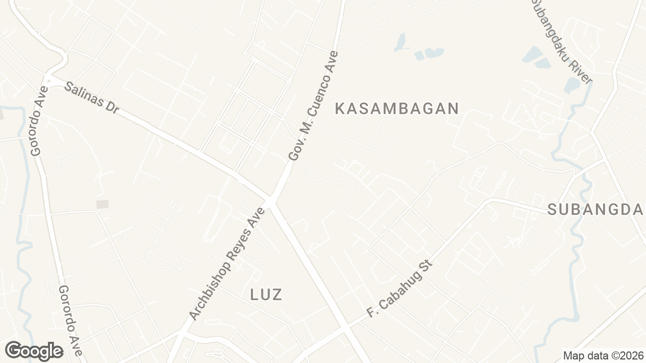 Map of Grand Residences Cebu, Cebu City, Cebu, Philippines