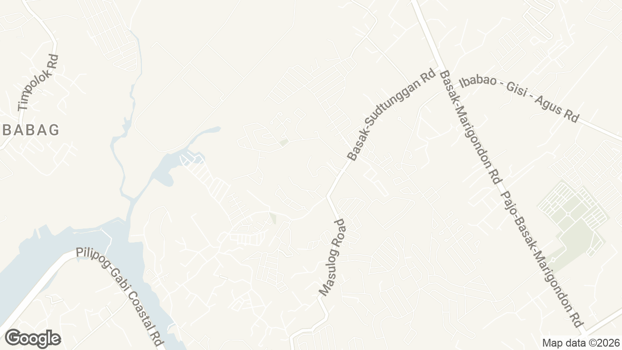 Map of Royal Oceancrest Mactan, Sudtunggan Road, Basak, Lapu-Lapu City