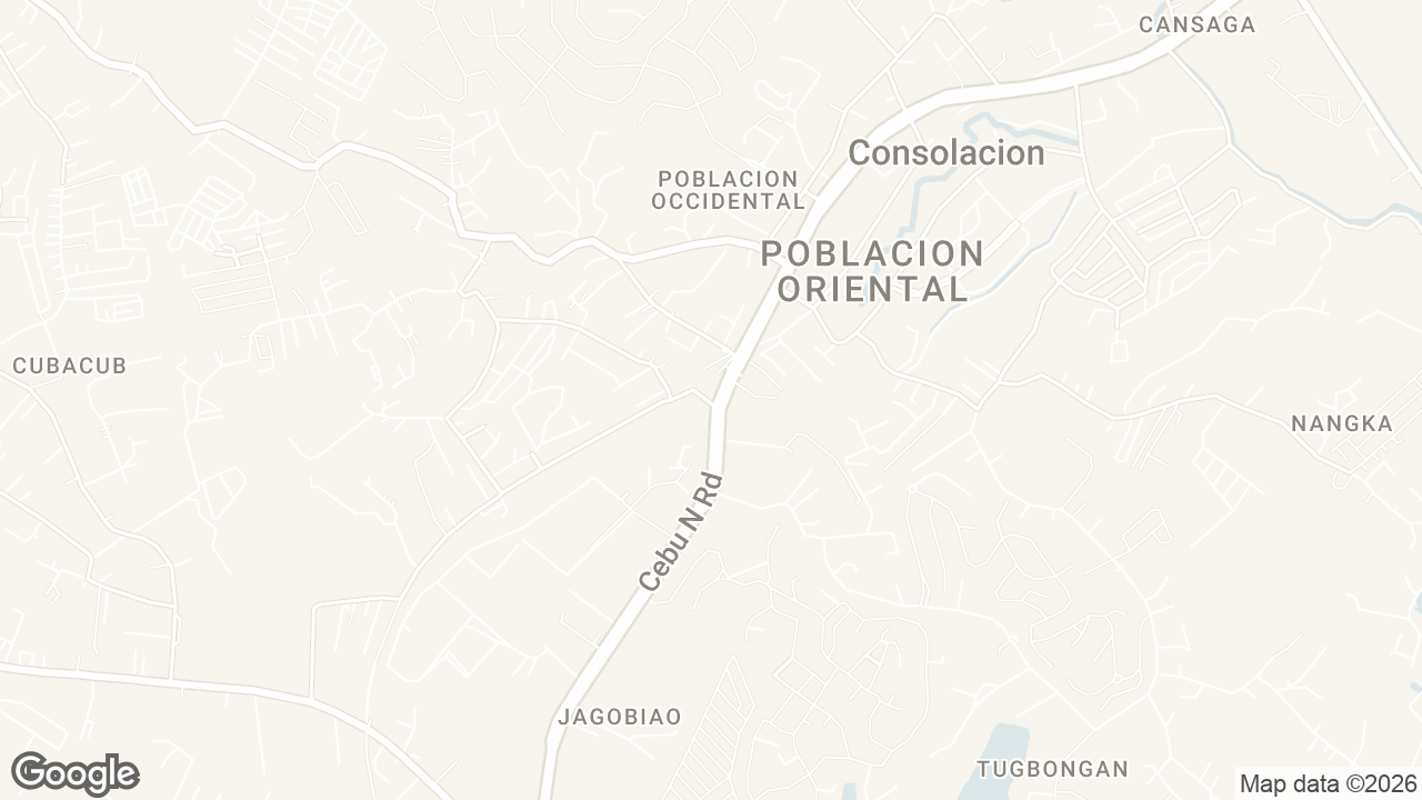 Map of HILLTOP HOMES SUBDIVISION, Magnolia Str, Casili, Consolacion, Cebu, Philippines