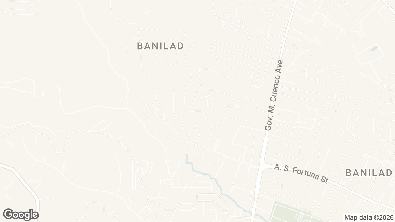 Map of Maria Luisa Estate Park, Paseo Annabelle, Cebu City, Cebu, Philippines