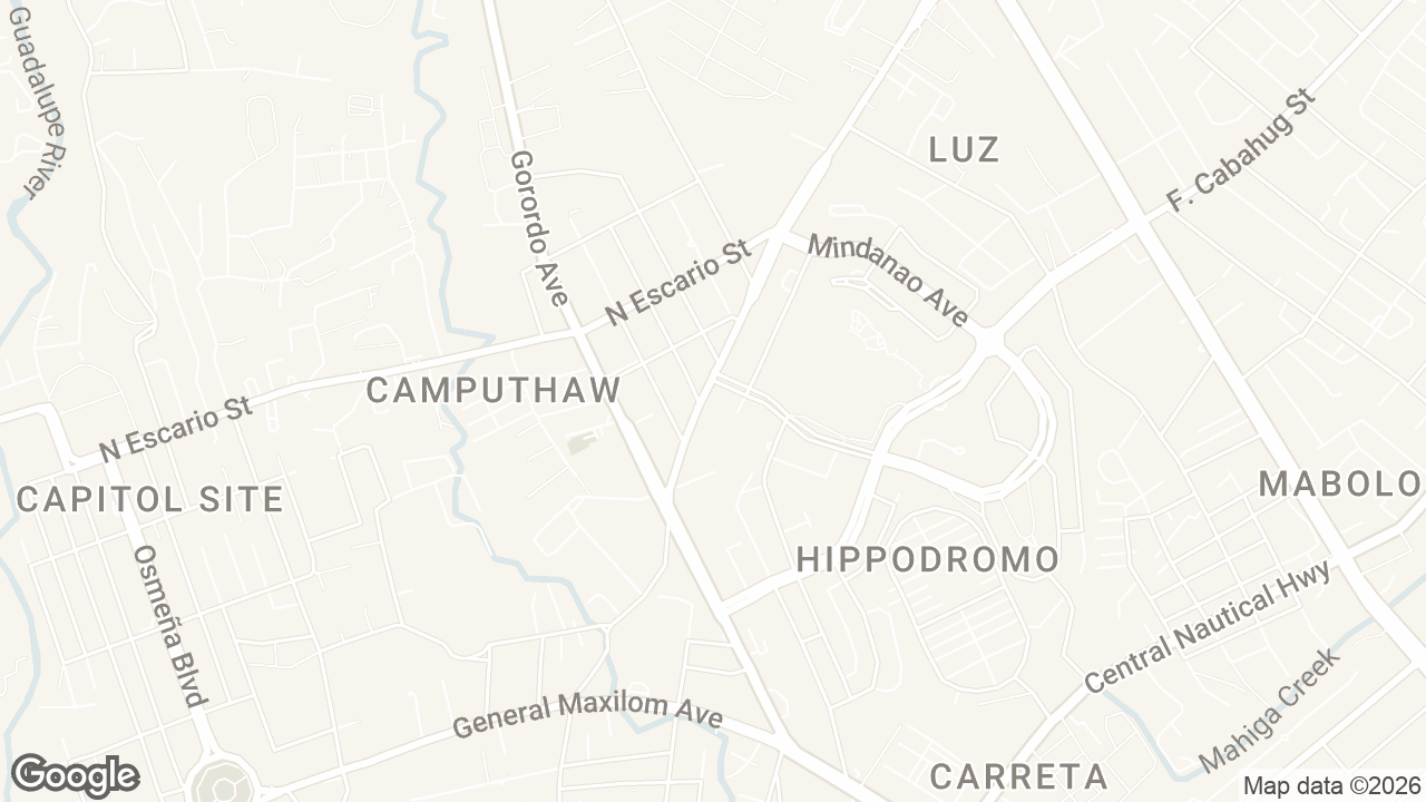 Map of BPI Cebu Corporate Center by Alveo Land, Luzon Avenue, Cebu City, Cebu, Philippines
