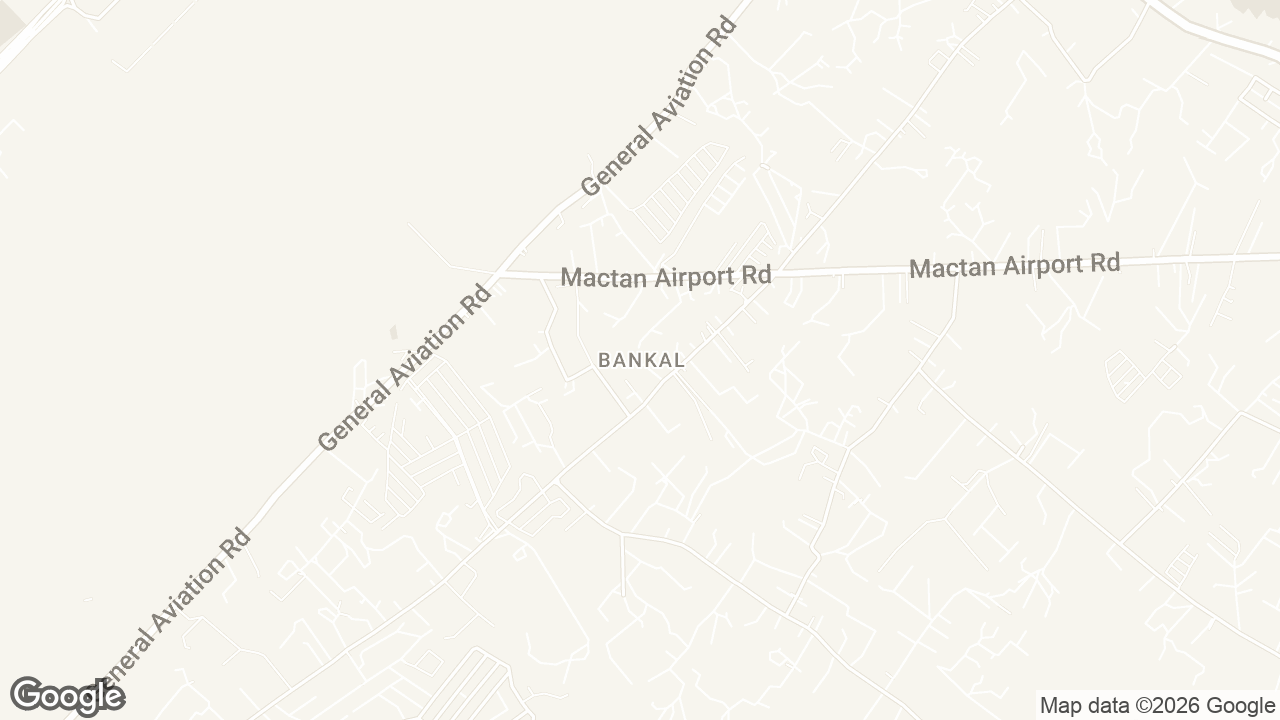 Map of Bankal, Lapu-lapu City, Cebu, Philippines