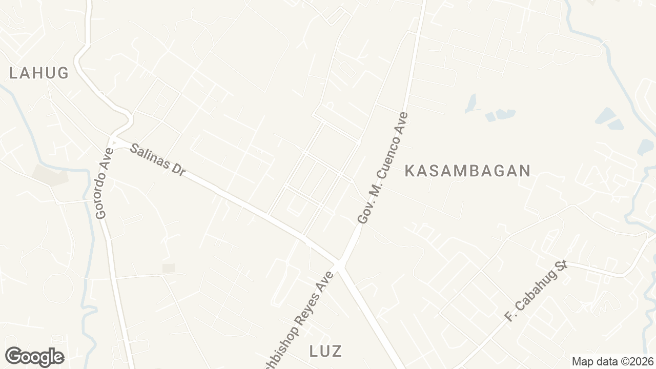 Map of Park Centrale Building, Cebu IT Park, Cebu City