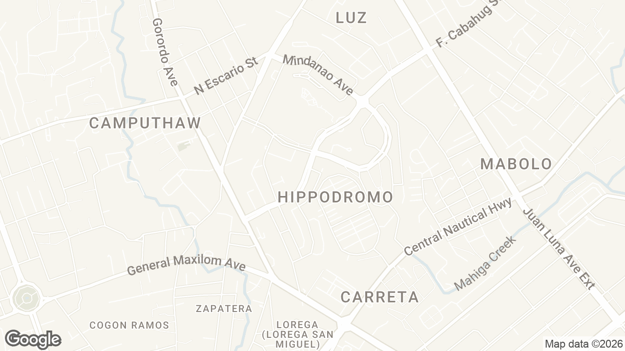 Map of Pioneer House Cebu, Cardinal Rosales Avenue, Cebu City, Cebu, Philippines