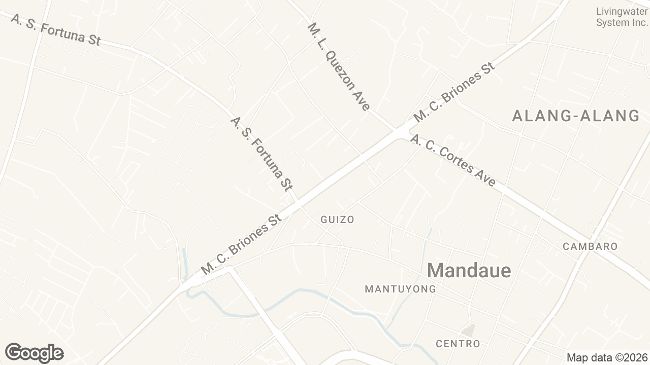 Map of The Highline Tower by Avenir, MC Briones St, Bakilid, Mandaue City