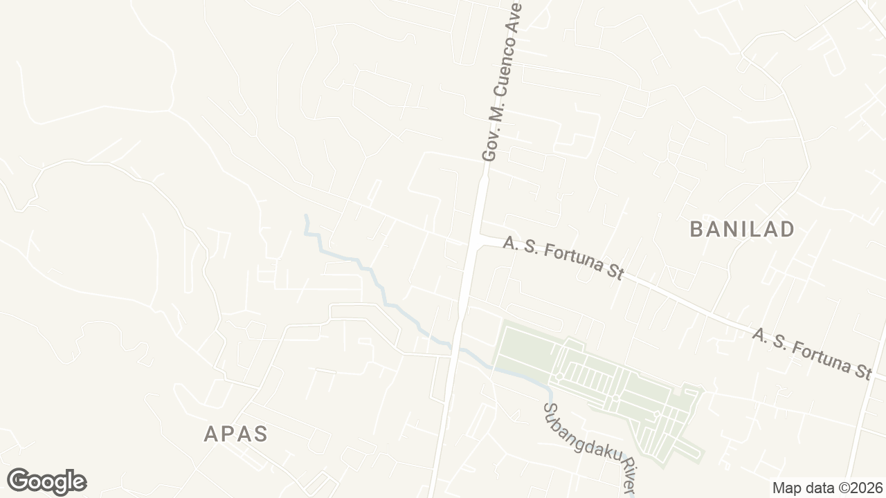Map of One Paseo, Paseo Saturnino, Cebu City, Cebu, Philippines