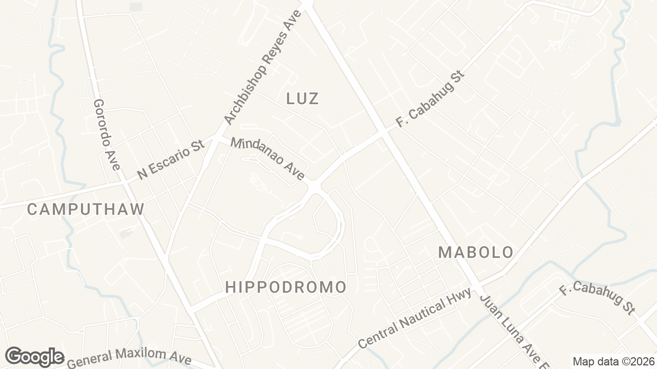 Map of Keppel Center, Cebu City, Cebu, Philippines