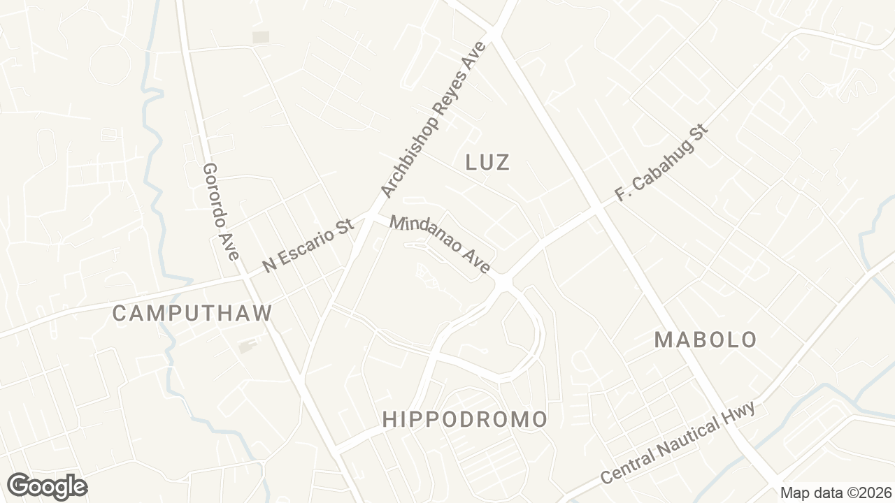 Map of Johndorf Tower, Biliran Road, Cebu City, Cebu, Philippines