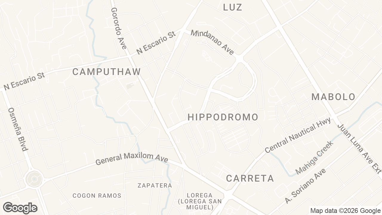 Map of Solinea Tower 4 (Palatine), Cardinal Rosales Avenue, Cebu City, Cebu, Philippines