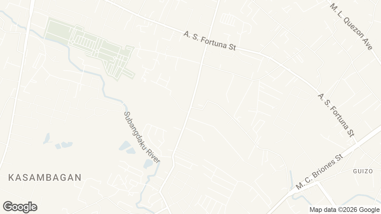 Map of Hernan Cortes, Mandaue City