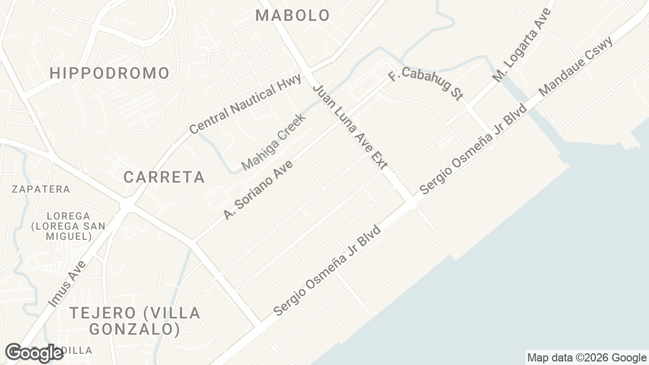 Map of San Marino Residences, Cebu City