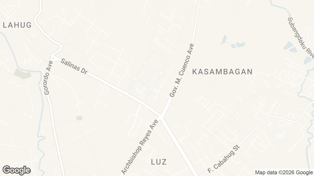 Map of Asia Premier Residences, Cebu IT Park, Cebu City