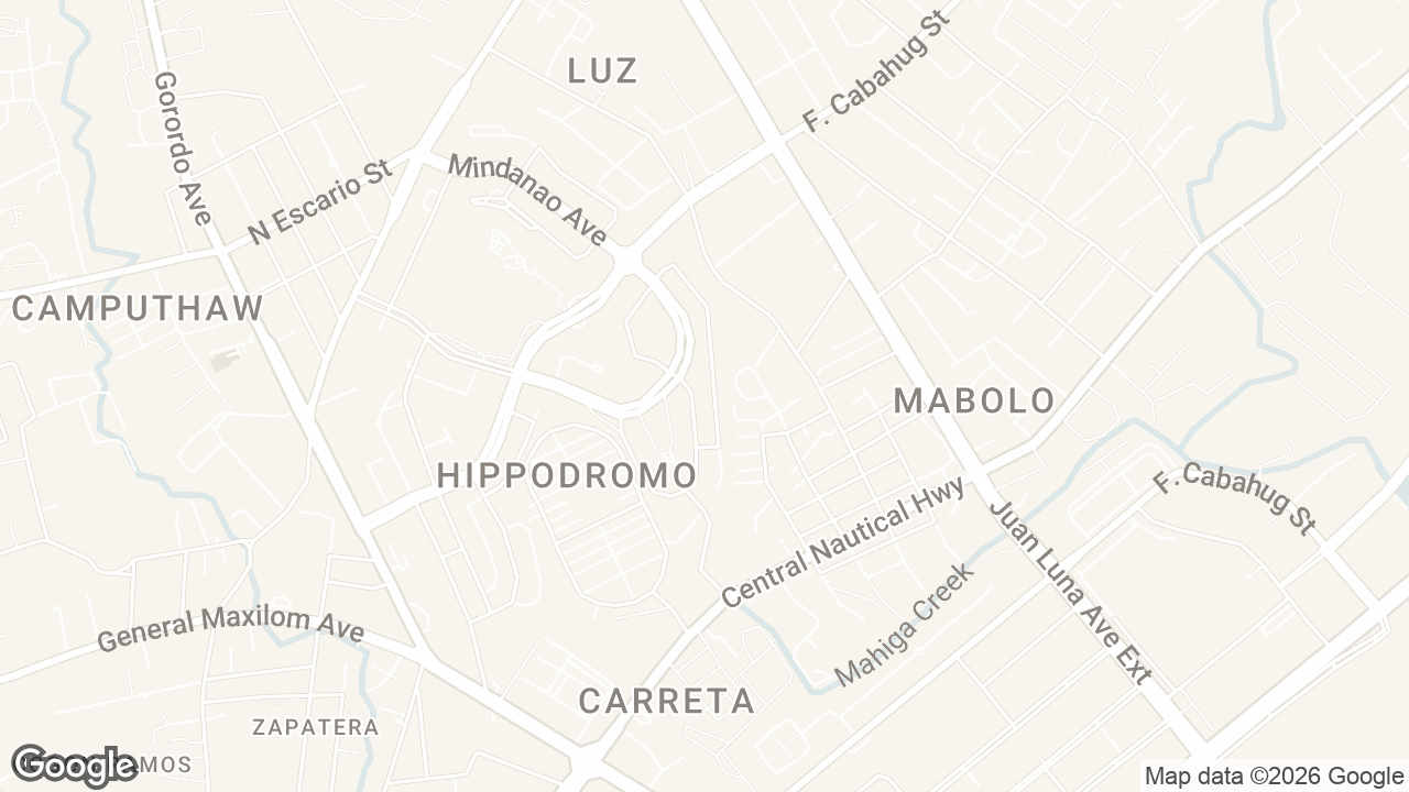 Map of MDCT Building, Leyte Loop, Cebu City, Cebu, Philippines