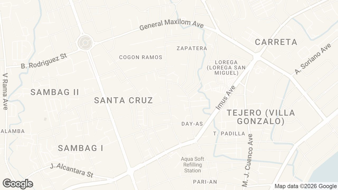 Map of Zapatera Barangay Hall, Dionisio Jakosalem Street, Cebu City, Cebu, Philippines
