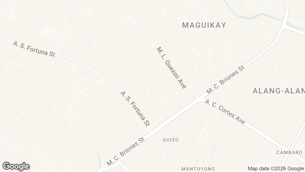 Map of JTower Residences, L. Jayme St, Bakilid, Mandaue, Cebu, Philippines, Mandaue City