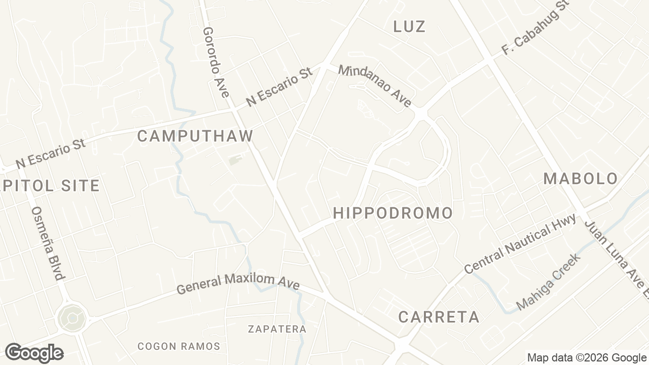 Map of Solinea Tower 3 (Lazuli), Bantayan Rd, Cebu City, Cebu, Philippines