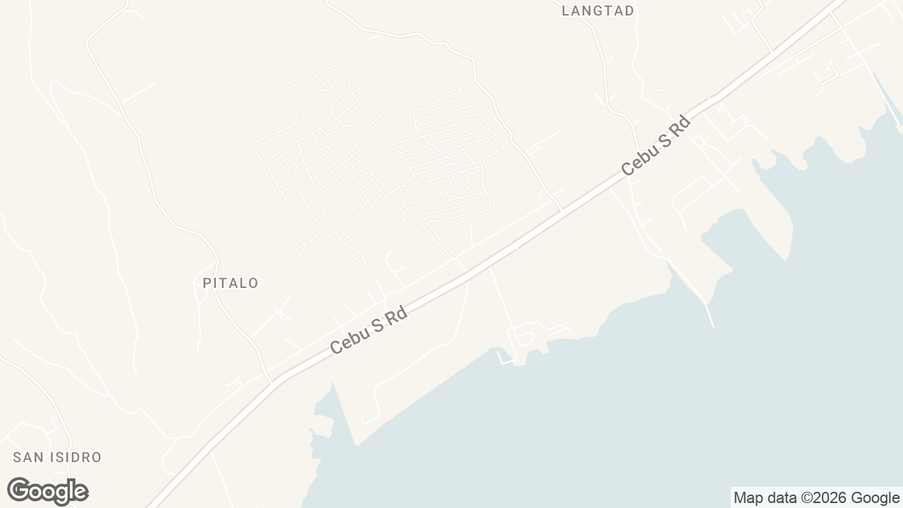 Map of Casa Mira South, San Fernando, Cebu, Philippines