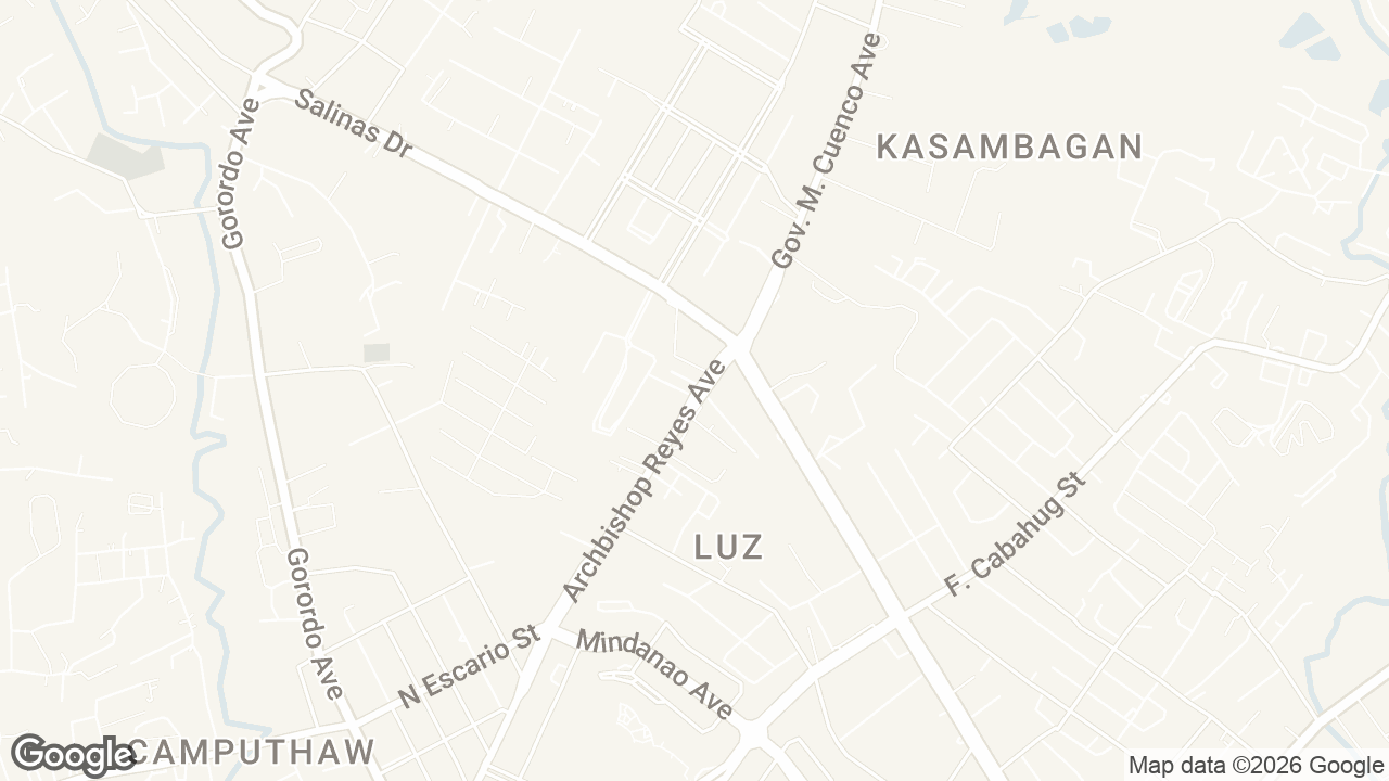 Map of AVENIR, Archbishop Reyes Avenue, Cebu City, Cebu, Philippines