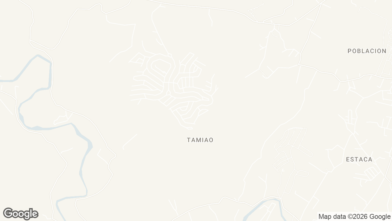Map of AMOA SUBDIVISION, Tamiao Cabadiangan and Brgy. Tamiao, Palm St, Compostela, Cebu, Philippines