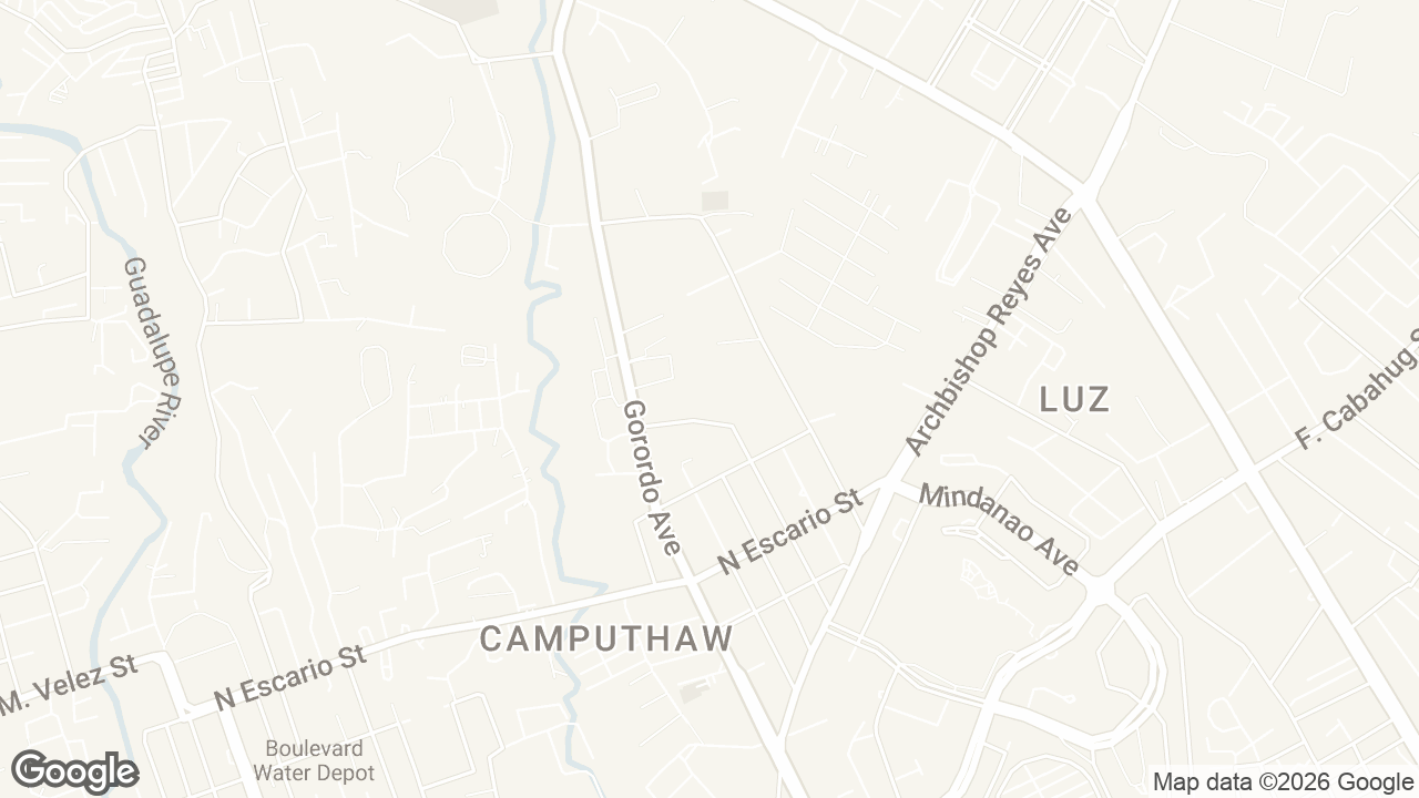 Map of Padgett Place Condominium, Molave Street, Cebu City, Cebu, Philippines