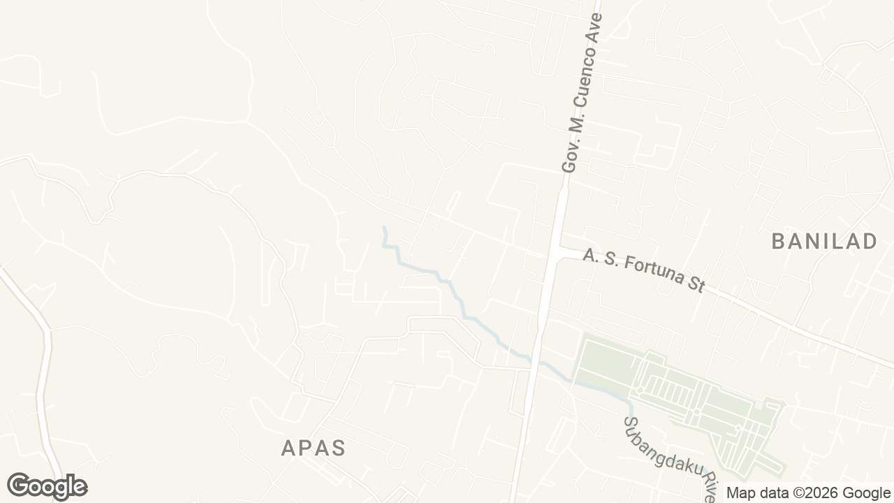 Map of The Regency Crest, Paseo Saturnino, Cebu City, Cebu, Philippines