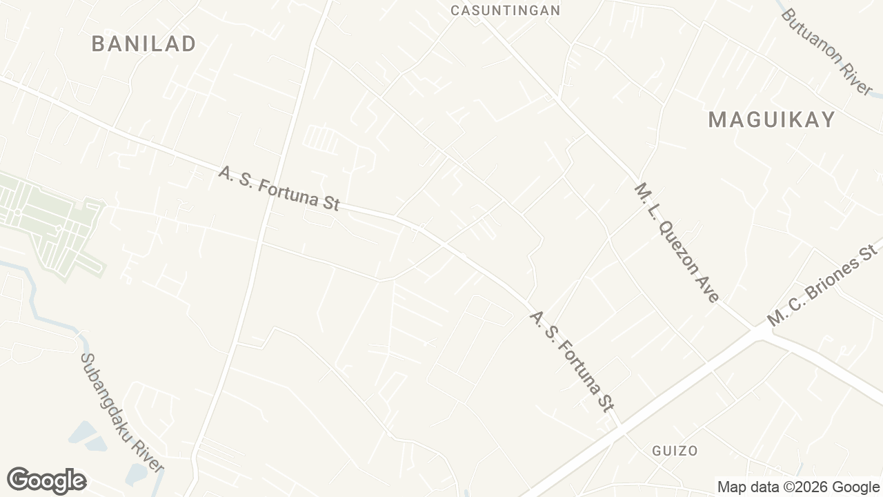 Map of Orion Corporate Center, A. S. Fortuna Street, Tipolo, Mandaue, Cebu, Philippines, Mandaue City